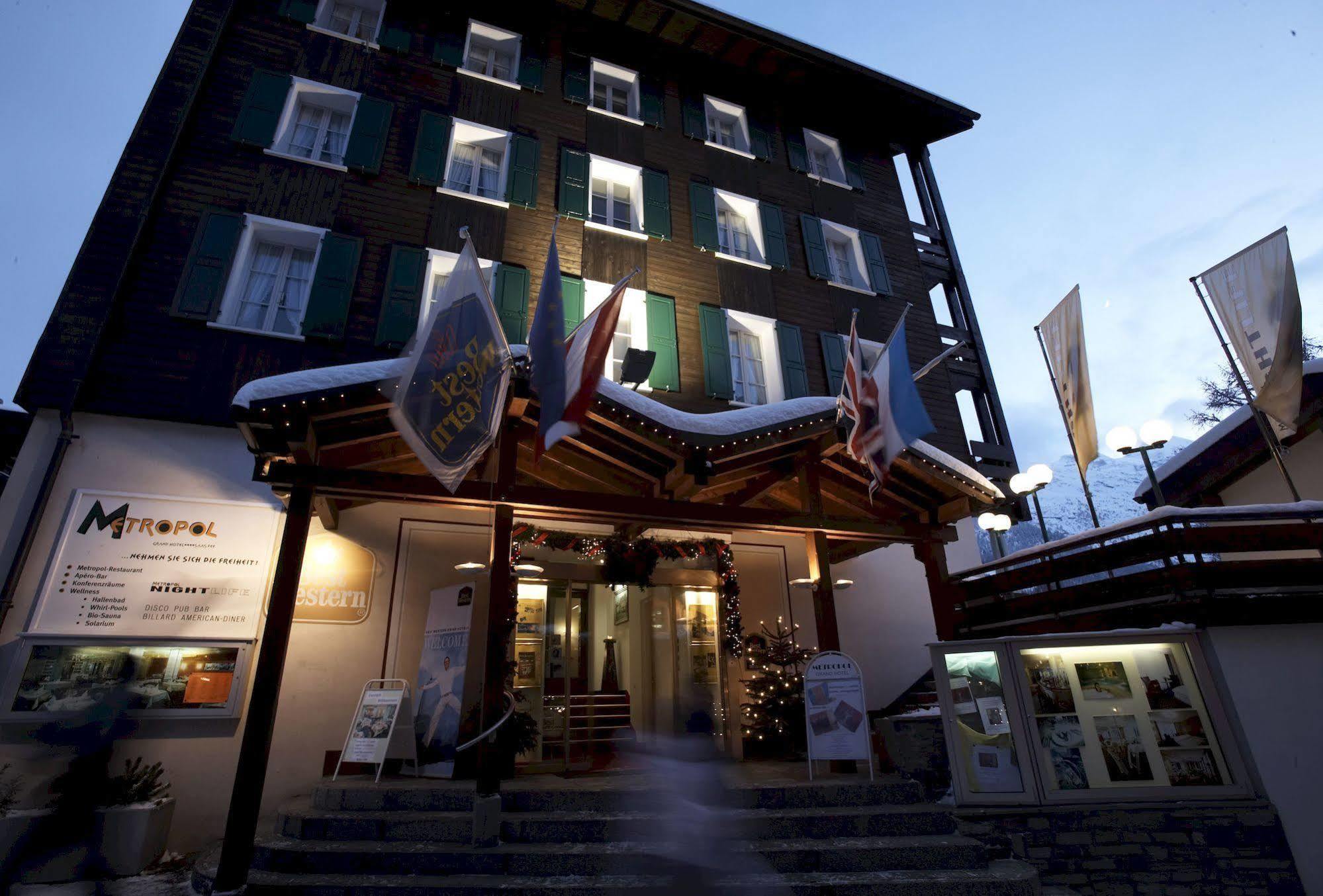 Hotel Metropol Saas-Fee Exterior photo